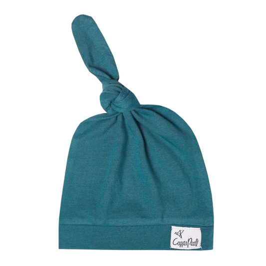 Copper Pearl 5-18 Months Top Know Hat - Steel