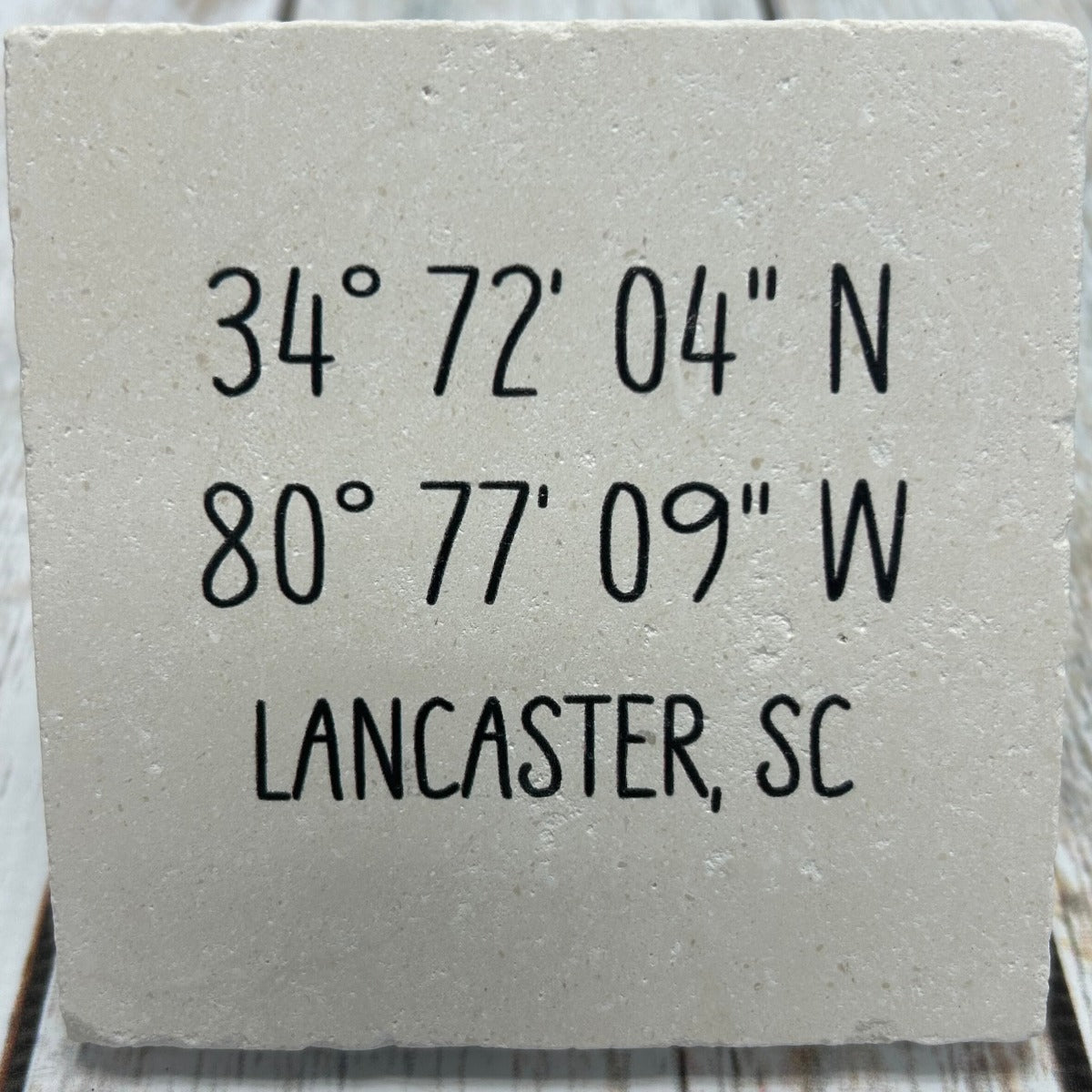 Lancaster City State Coordinates Coaster