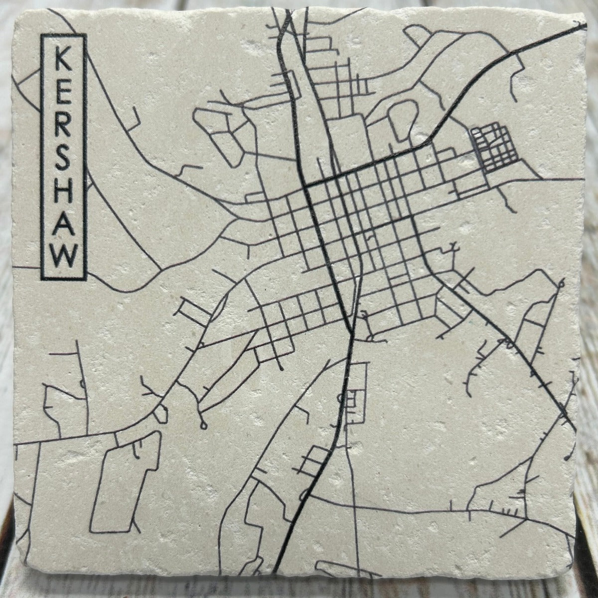 Kershaw City Street Maps Coaster