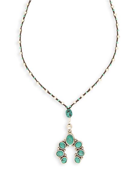 Mesa Top Squash Blossom Necklace