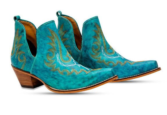 S-6935 Myra Westerly Western Leather Booties