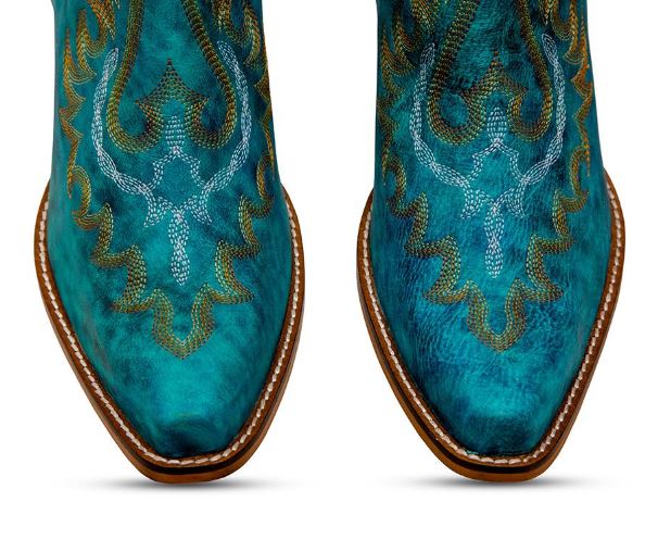 S-6935 Myra Westerly Western Leather Booties