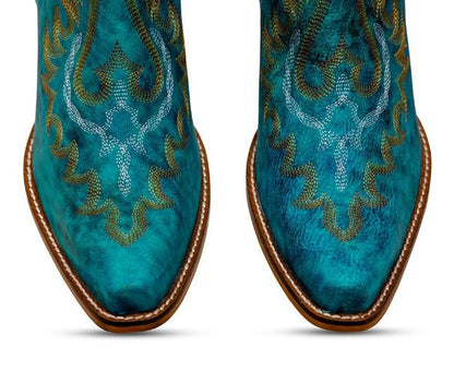 S-6935 Myra Westerly Western Leather Booties