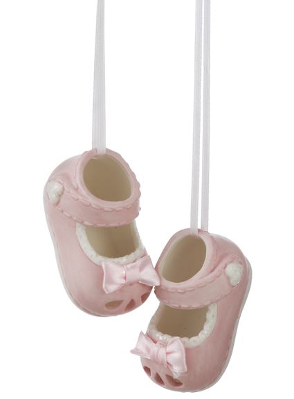 Baby Girl Shoe Ornament