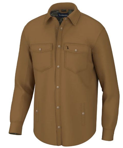 Local Boy Shortsman's Shacket - Rustic Oak & Localflage