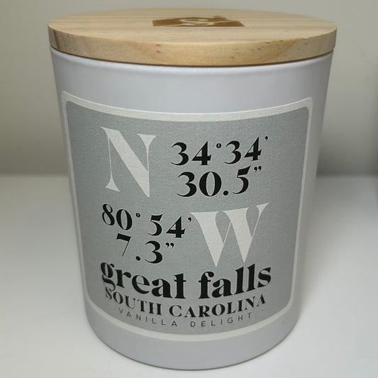 Great Falls Grey Coordinates Candle