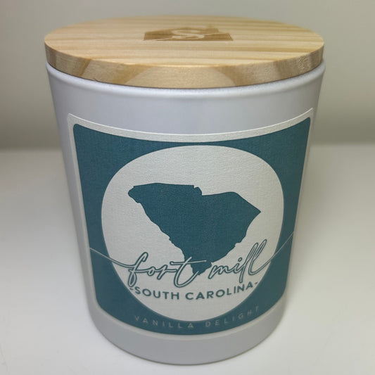 Fort Mill South Carolina Circle Candle