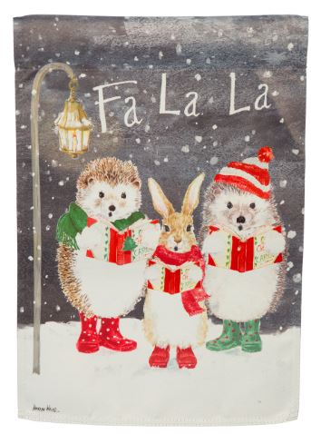 Fa La La Suede Garden Flag