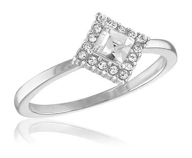 Stacks Kite Princess Cut Ring