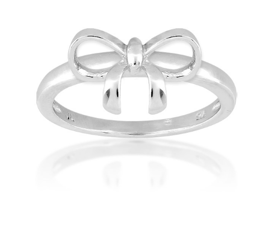 Sterling Silver Bow Ring