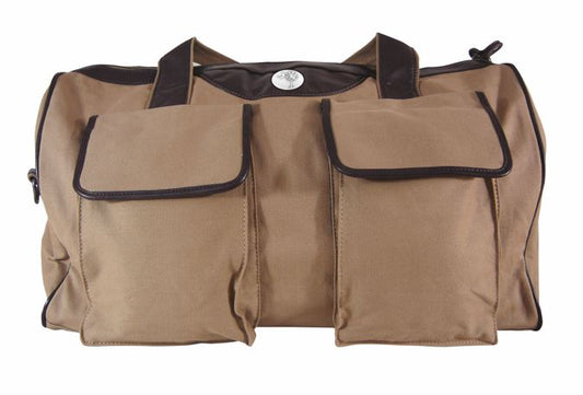 Palmetto Khaki Canvas Weekender