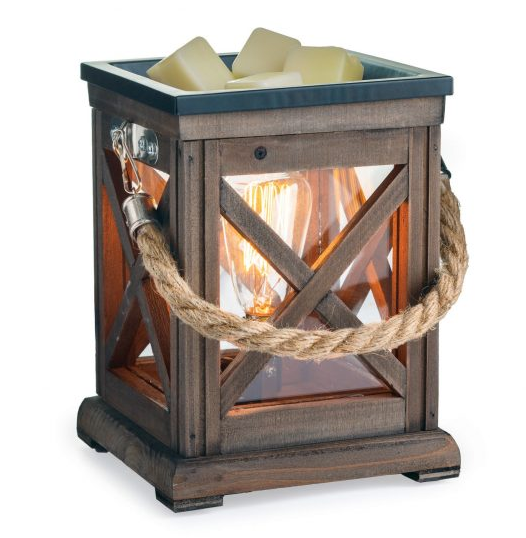Walnut Rope Vintage Bulb Illumination Fragrance Warmer