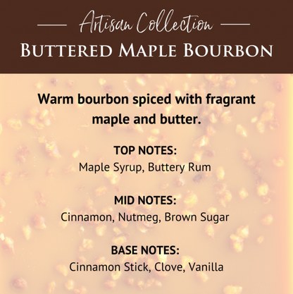 Buttered Maple Bourbon Artisan Wax Melts