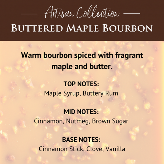 Buttered Maple Bourbon Artisan Wax Melts