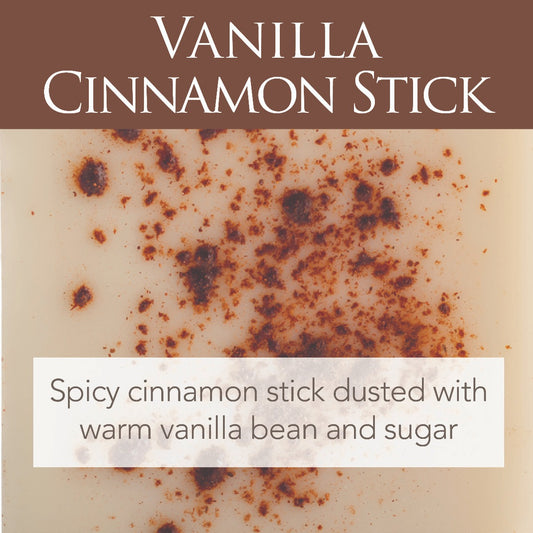 Vanilla Cinnamon Stick 2.5oz Artisan Wax Melts