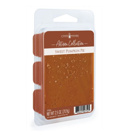 Sweet Pumpkin Pie Artisan Wax Melts