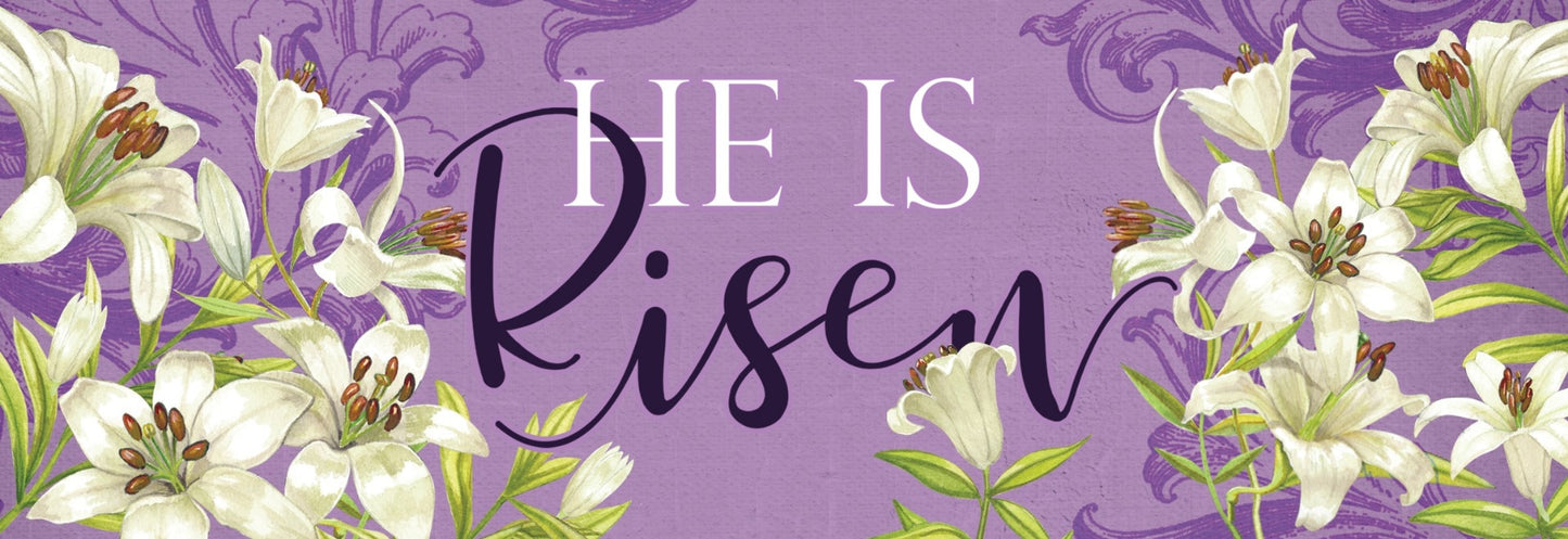 Easter Lilies Signature Sign