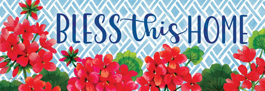 5603SS Custom Decor Signature Sign Blessed Geranium