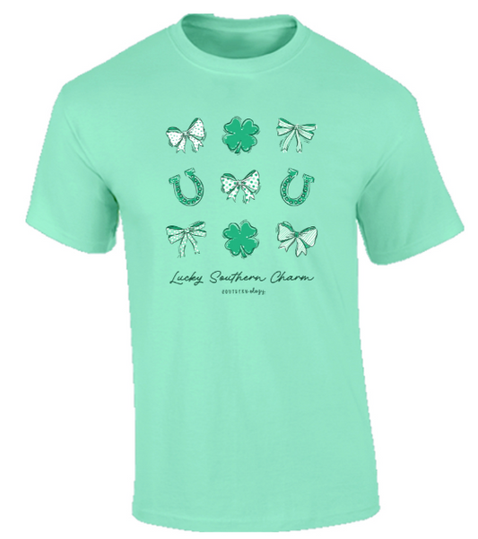 Southernology Lucky Southern Charm Short Sleeve T-Shirt