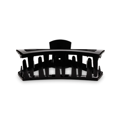 Teleties Open Medium Claw Hair Clip - Jet Black