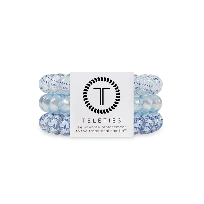 Teleties Large Hair Ties - Hampton Bay
