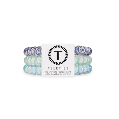 Teleties Small Hair Ties - Totally Turquoise