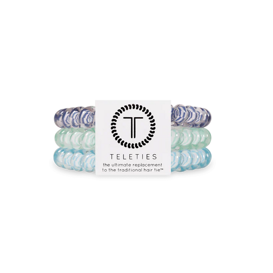 Teleties Small Hair Ties - Totally Turquoise