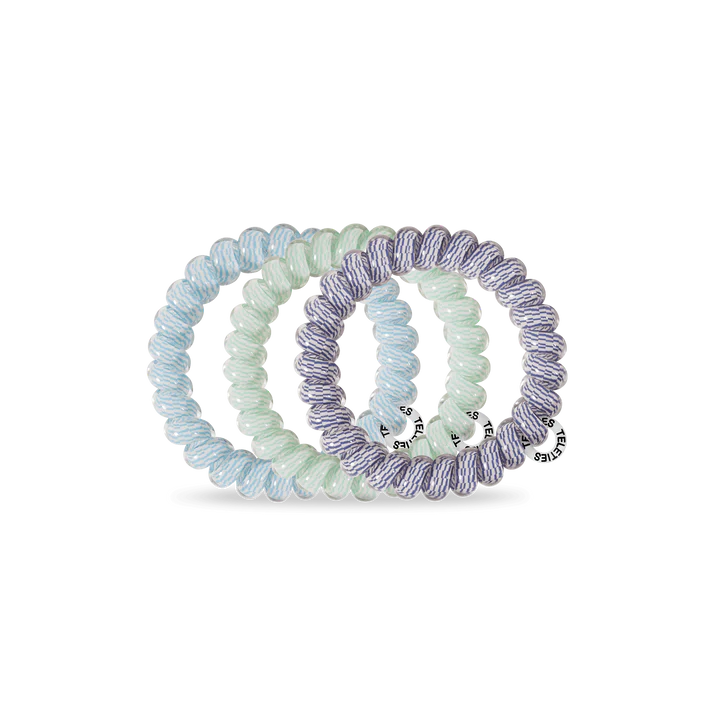 Teleties Large Hair Ties - Totally Turquoise