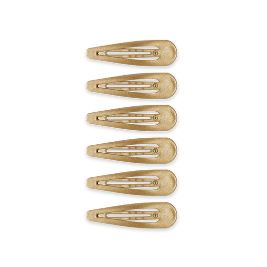 Teleties Snap Clips - Gold
