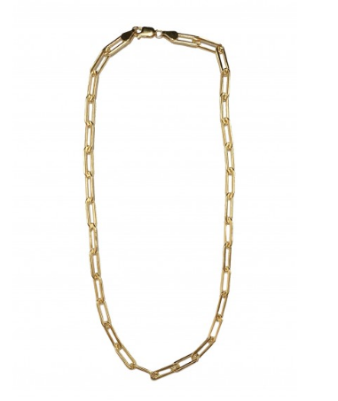 MSC35 Southern Gates Gold Filled Paperclip Necklace