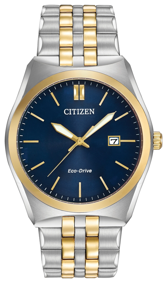 BM7334-58L Citizen Corso Men's 2 Tone Bracelet Eco Drive Watch