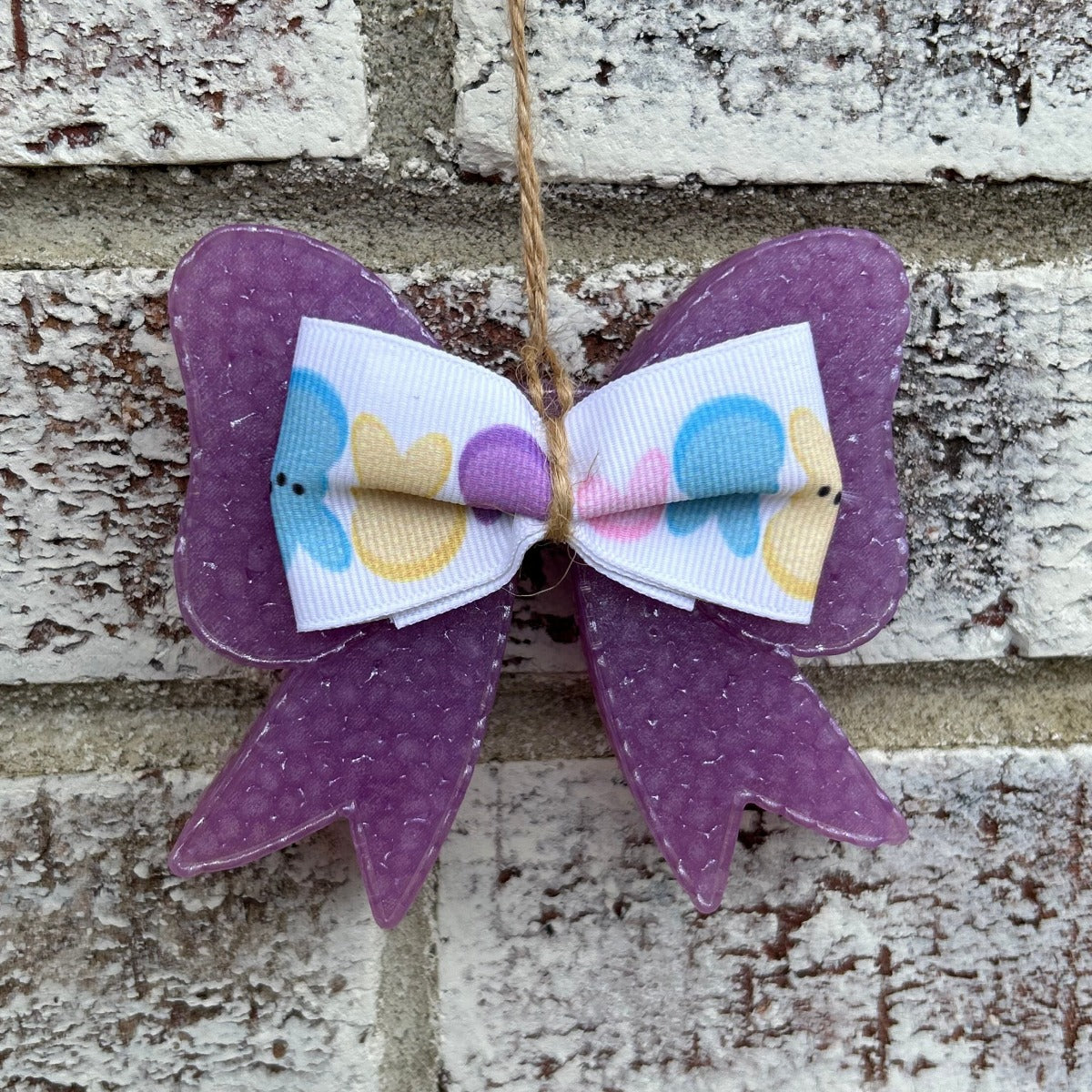Purple Bow on Bow Freshie
