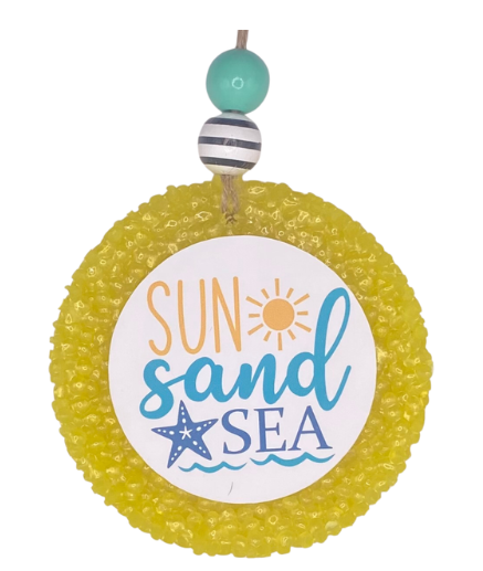 Sun Sand Sea Freshie - Lemon Chiffon