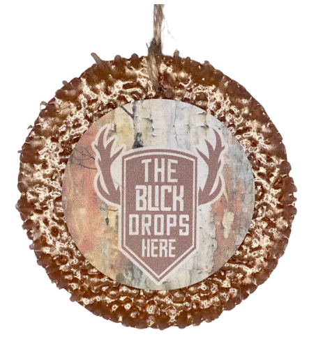 Buck Drops Here Freshie