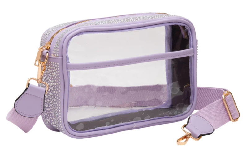 TG10617 Game Day Stadium Rhinestone Clear Bag