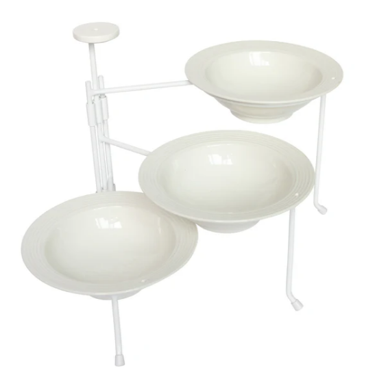 Nora Fleming Triple Tier Stands - Round