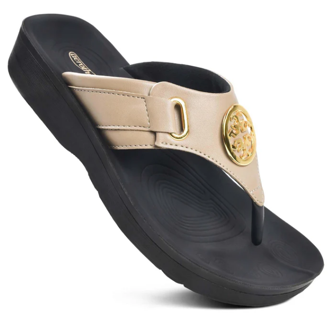 Aerothotic Hazel Women's Sandal - Beige