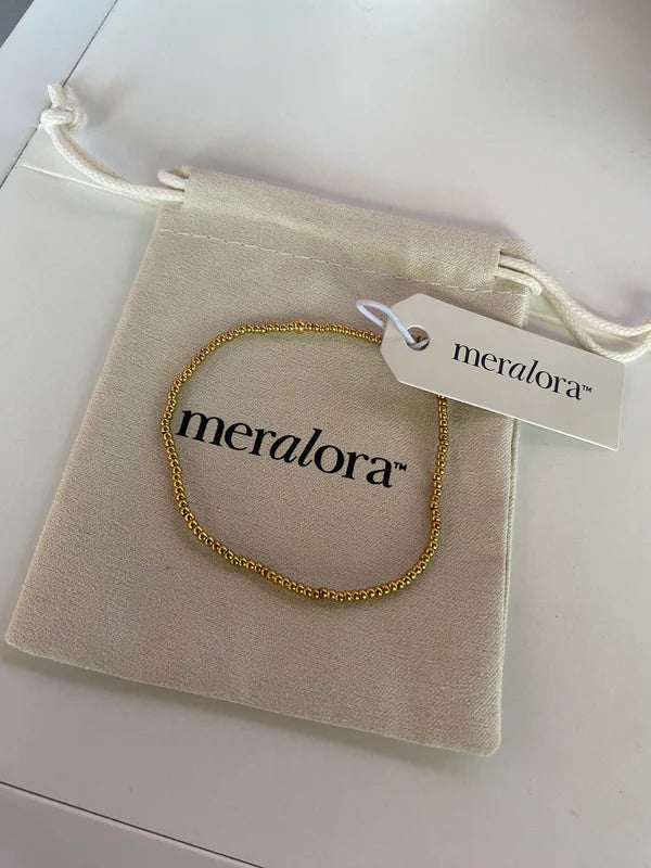 PVDSB101 Meralora 3mm Stretch Beaded Bracelet