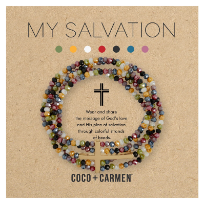 My Salvation Cross Bracelet - Gold