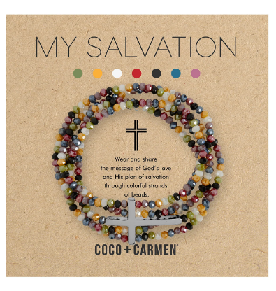 My Salvation Cross Bracelet - Silver