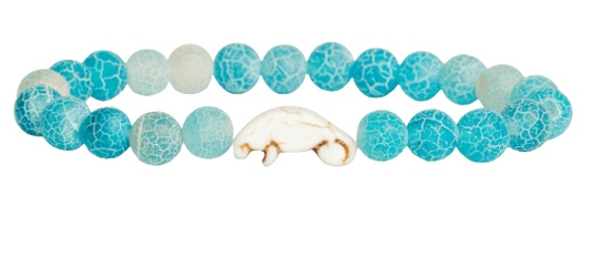 Fahlo The Drift Bracelet in Aqua Blue