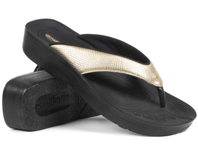 Aerothotic Meira Women's Sandal - Gold