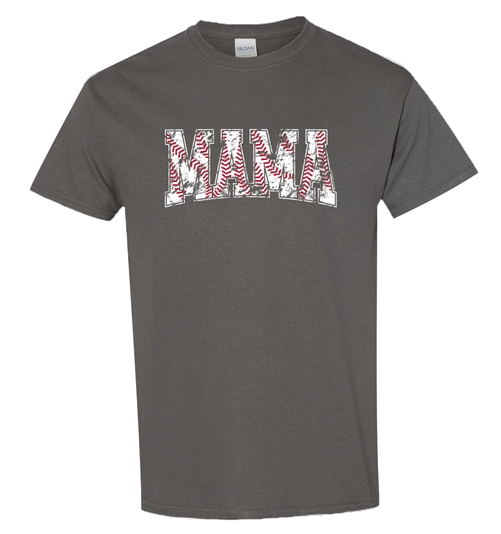 Southern Couture Baseball Mama Short Sleeve T-Shirt