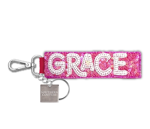 Southern Couture Grace Beaded Keychain