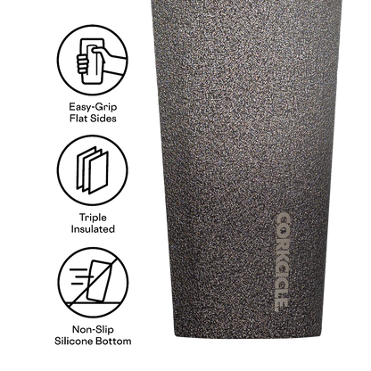 Corkcicle 16oz Tumbler in Steel Shadow