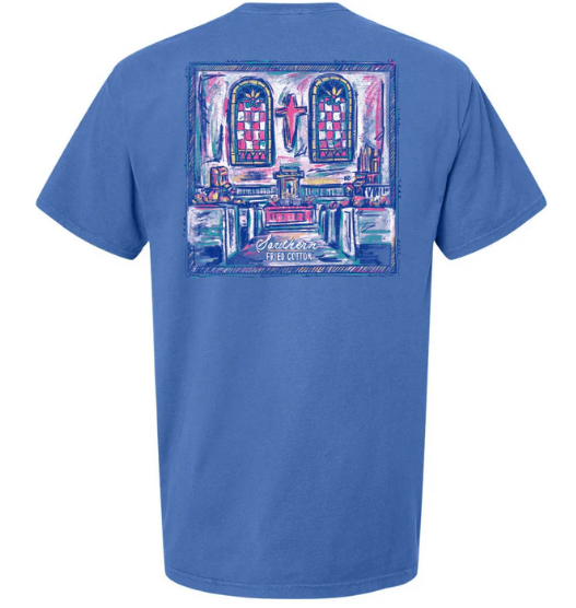 Southern Fried Cotton Sunday Colors Short Sleeve T-Shirt