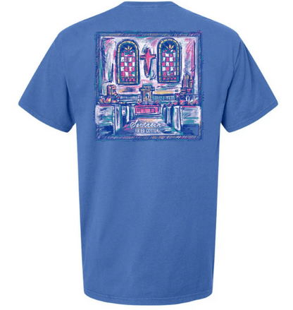 Southern Fried Cotton Sunday Colors Short Sleeve T-Shirt