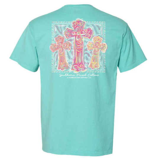 Southern Fried Cotton Faith Hope Love Short Sleeve T-Shirt