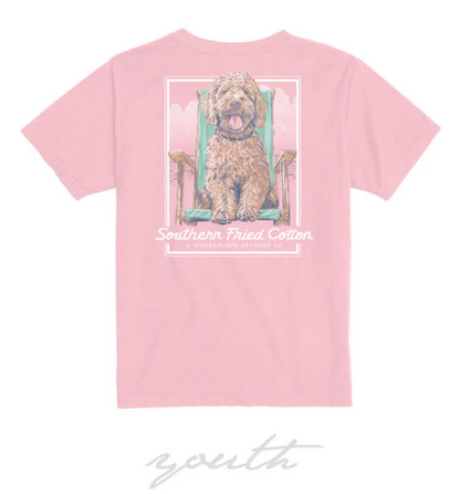 Youth Southern Fried Cotton Summer Vibe Short Sleeve T-Shirt