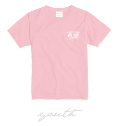 Youth Southern Fried Cotton Summer Vibe Short Sleeve T-Shirt